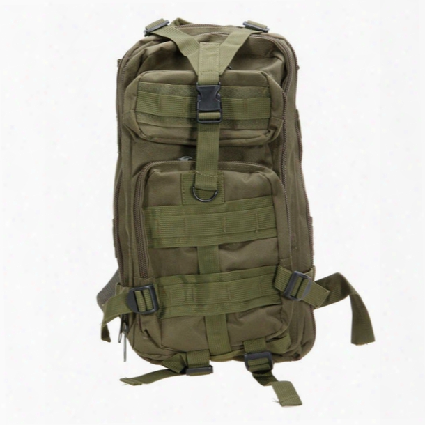Tactical Assault Bag Backpack Molle Loop Army Green