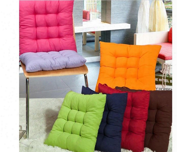 Tie On Fashion Chunky Seat Pad Dining Room Garden Kitchen Chair Cushion Outdoor