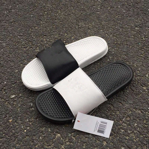 Wholesale 2017 New Benassi Jdi Slippers Casual Shoes Print Sandals Outdoor Beach High Quality Free Shipping Size 36-45