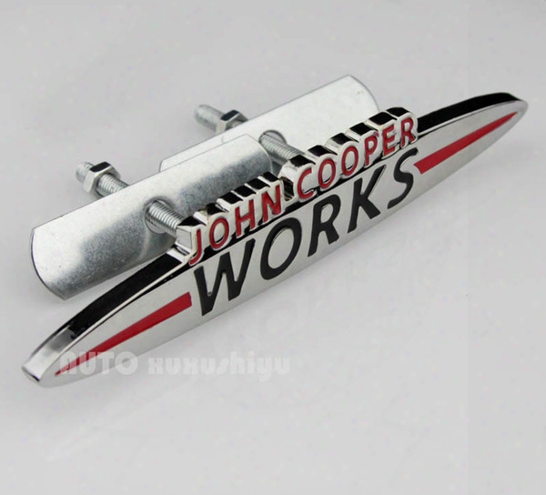 Wholesale-mini Cooper S John Cooper Works R50 R52 R53 R56 R57 R58 R60 Grille Emblem Badge