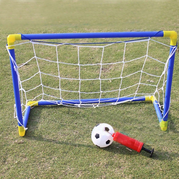 Wholesale- Mini Football Goal Outdoor Toys For Kids Paren T-child Interaction Soccer Sport Games Portable Removable Funny Toys For Children
