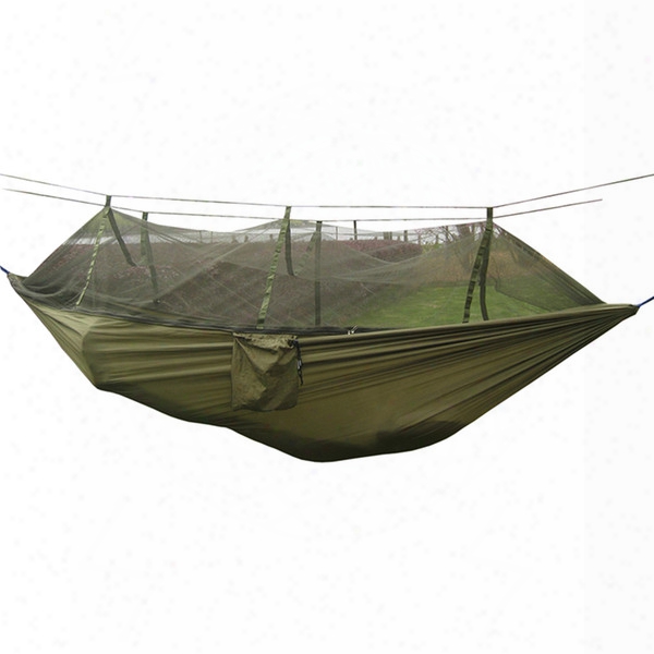 Wholesale-outdoor Dense Netted Hammock Parachute For Hiker Camping Tent 260*130cm Trees Sleeping High Strengt Naturehike