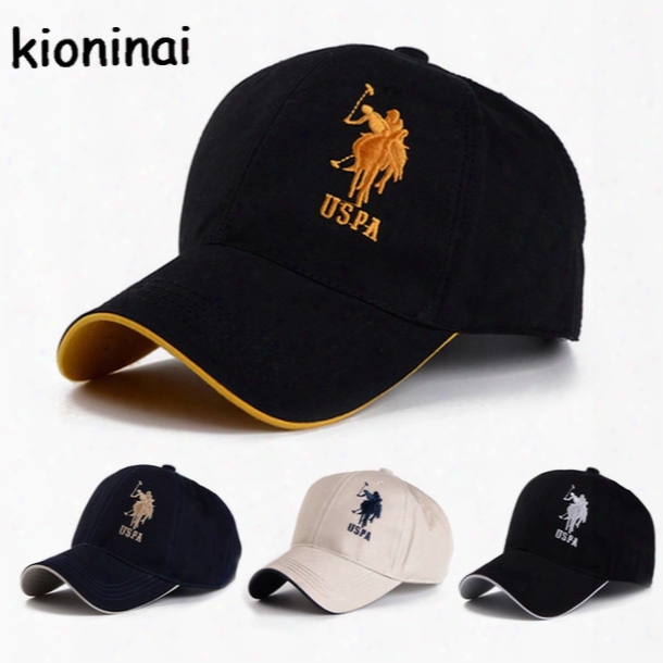 Wholesale- Polo Cap Uspa Baseball Cap Sport Hat Gorras Planas Snapback Caps Hip Hop Hats Last Kings Snapbacks Casquette Cotton Adjustable