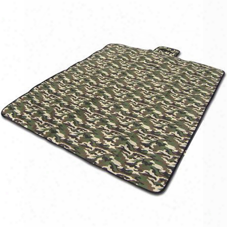 Wholesale-portable Waterproof Outdoor Camouflage Picnic Barbecue Mat Pad Beach Camping Equipment Baby Climb Blanket Family 180*150cm