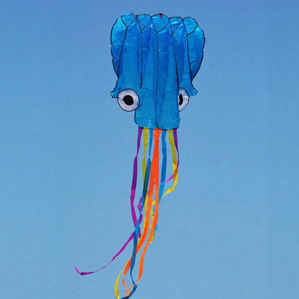 100% High Quality New 3d Kite Octopus Soft Kite With Handle Line Outdoor Otys Large Kite Surf Octopus