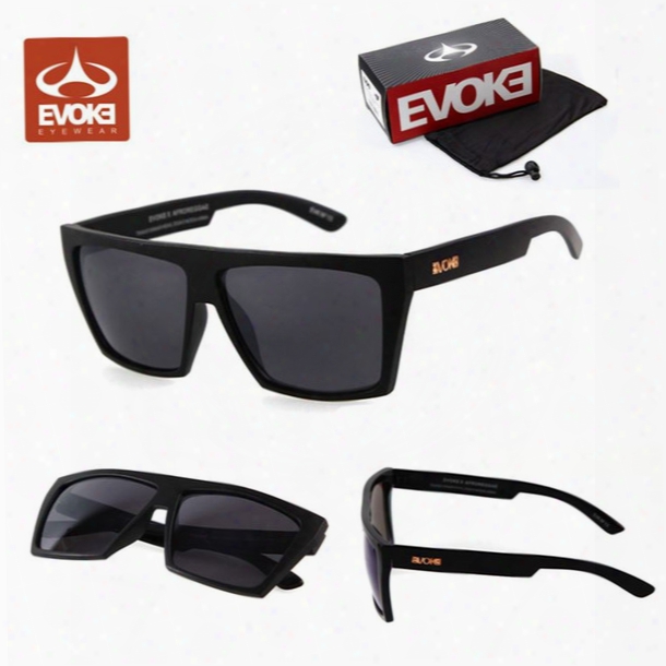 2014 New Evoke Afroreggae Sunglasses Large Frame Retro Sunglasses Casual Cycling Outdoor Sports Board Sunglasses Eyeglasses