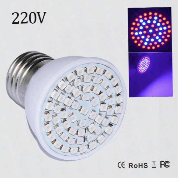 2017 New Full Spectrum E27 15w 41 Red +19 Blue Led Grow Lamps For Flowering Plwnt And Hydroponics Outdoor Lighting 60leds Bulb Lamp