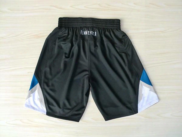 2017, Novel Outdoor Sports, Basketball Shorts, Timberwolves Blue, Black, White, New Fabric, Basketball Shorts. Free Freight.