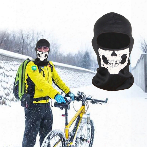 3d Skull Bike Mask Full Face Protective Sports Face Training Mask For Outdoor Running Riding Skateboard Ski Riding Balaclava