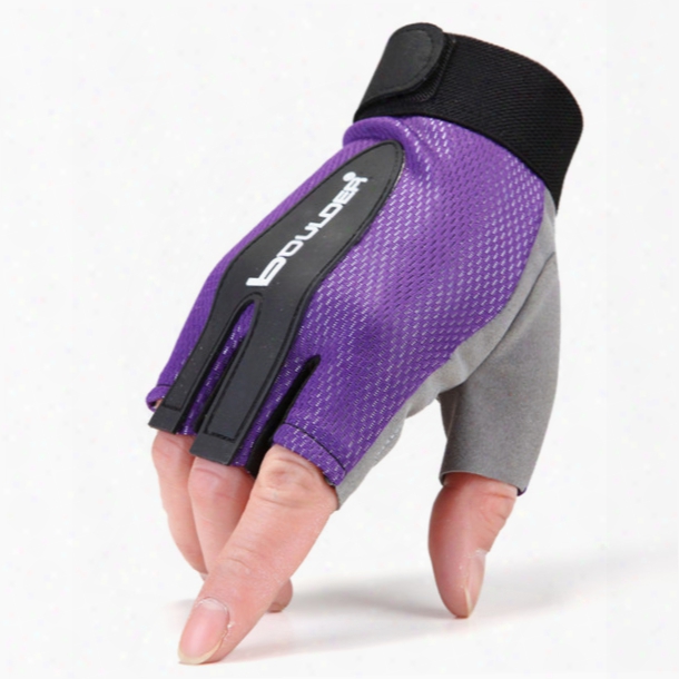 Breathable Fingerless Sports Gloves Abrasion Resistance Unisex Biking Half Finger Mittens Foor Outdoor Cycling Sport Workout