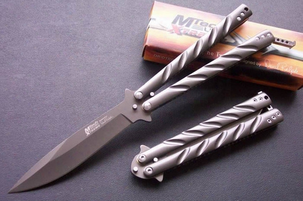 Butterfly Knife (titanium Plated)/outdoor Cutter/portable/cool Spatula