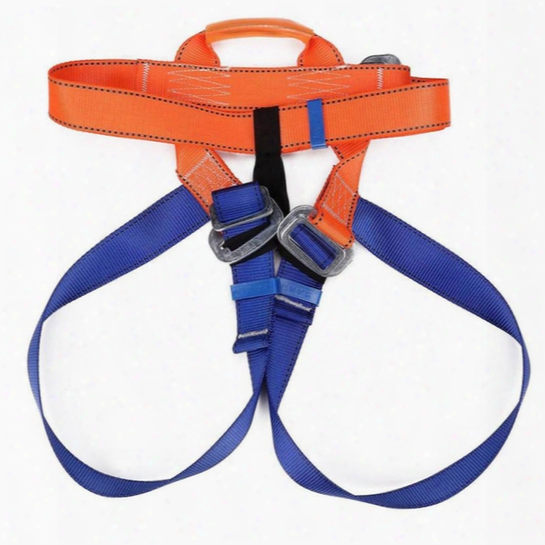 Climbing Harness Outdoor Sports Rock Climb Harness Safety Belt Strap Harness Bust Waist Protection Cords Slings And Webbing Rappelling Kit