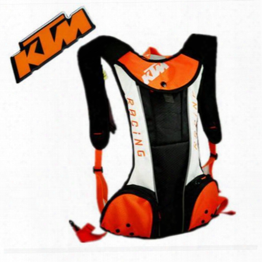 For Ktm Motocross Shoulder Backpack Outdoor Locomotive Bag Travel Motorcycle Backpack Multifunctional Bag 2l Water Bag