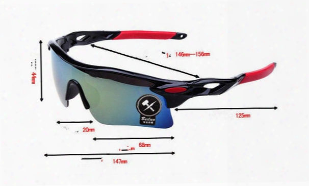 Free Shipping New Upgrade Cycling Bicycle Bike Sports Eyewear Fashion Sunglasses Men/women Riding Fishing Glasses