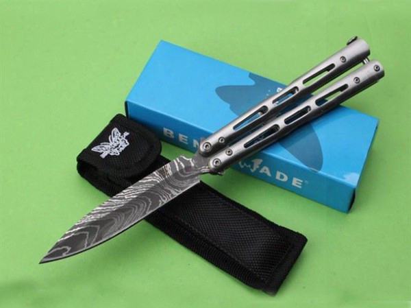 High Quality Jl-28 Butterfly Flail Pocket Knife Folding Knife Tool Carrying Flip Boutique Outdoor Camping Tool