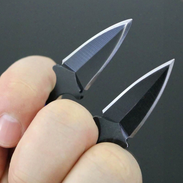 High Quality Two Blade Double Move Sideways Claw Karambit Knife Throwing Knife Thorns Kiife Outdoor Gear Knife