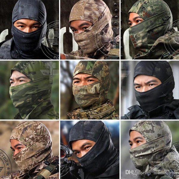 Loveslf New Colorful Camouflage Multicam Balaclava Ta Ctical Airsoft Hunting Outdoor Military Ski Windproof Protect Fullface Mask.