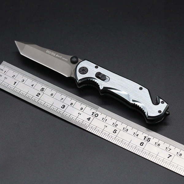 New Arrival Sog Folding Knife 440 Steel Blade Outdoor Tools Hunting Survival Knives Tactical Knife Rescue Tool