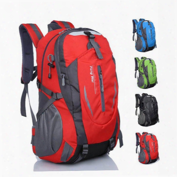 New Waterproof Nylon Hiking Backpacck Outdoor Sports Bag Rucksack Mountaineering Bag Men&#039;s Travel Bags Back Pack