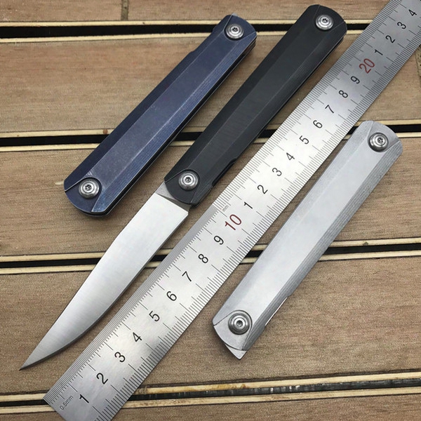 Newcolorful Steel Handle 9cr18mov Blade Bapl Bearing Flipper Fast Choutdoor Hiking Hunting Tactica Lwholesale Edc Tool Folding Pocket Knives