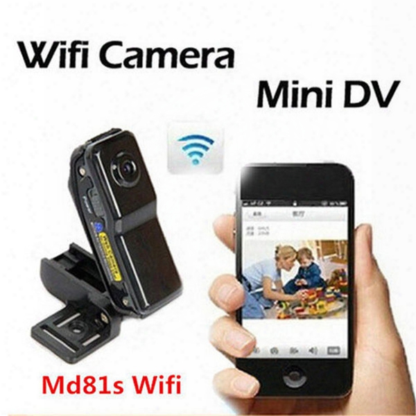 Outdoor Sport Moblie Wifi Camera Mini Dv Wireless Ip Camera Md80 Md81s Video Recorder Portable Camcorder Security Camera