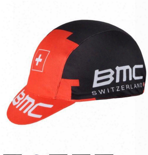 Outdoor Sports Bicycle Caps Wear New 2017 Tour De France Red Team Cycling Bike Head Caps Quick Drying Is Suing Unisex Cycling Hats Caps 0011