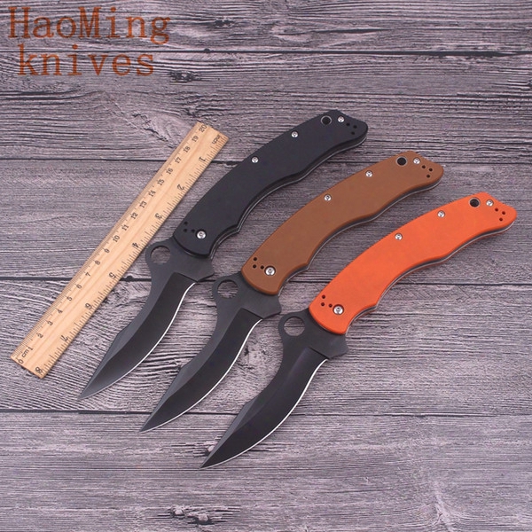 Portable Outdoor Camping Folding Knife Multifunction Hunting Tactical Combat Rescue Mini Pocket Knives Practical Diving Edc Selfdefense  Tool