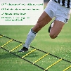 Agility Speed Ladder Training for Soccer Speed Football Fitness Feet Training with Carry Bag12 Rung 600cm/19.7 Feet