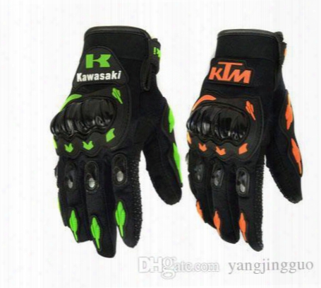 Racing Limited New Finger Gloves Spot Checked Motor Bike Man Gloves All Wholesale 2016 Outdoor Cycling Sport Kawasaki Ktm Packages Mailed