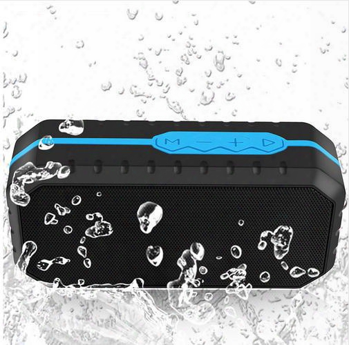 Waterproof Bluetoooth Speaker F3-d Wireless Portable Stereo Outdoor Speaker With Fm Tf/usb Card Support Hands-free Mic Amplifier D3 Subwoofer