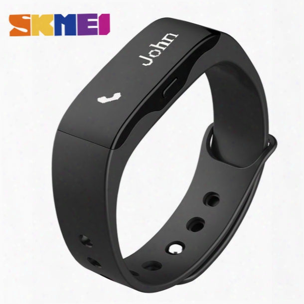 Wholesale- Hot Sell Skmei Men Women Fashion Sport Watfh L28t Outdoor Fitness Watches Led Display Call Reminder Digital Wristwatches