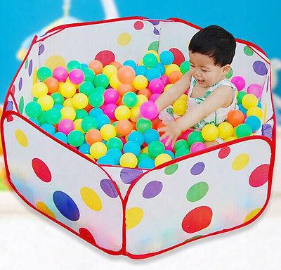 Wholesale-new Children Kid Ocean Ball Pit Pool Game Play Tent In/outdoor Kids House Play Hut Pool Play Tent