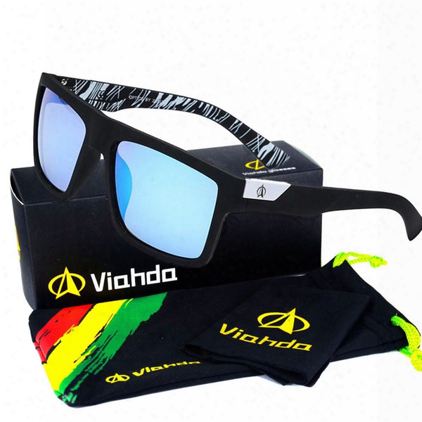 Wholesale-viahda 2016 New Brand Squared Sunglasses The Director Outdoor Glasses Men Sport Designe Mormaii Sunglass Gafas De Sol With Box