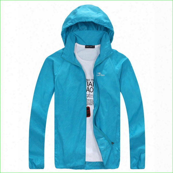 Wholesale-women Summer Waterproof Jacket Man Hiking Running Outdoor Sports Coat For Couples Uv Protective