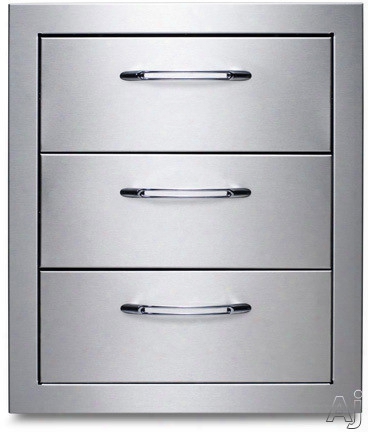 Capital Precision Series Cce3drwss 3 Drawer Stainless Steel System At 18-3/4"w X 21-11/16"h