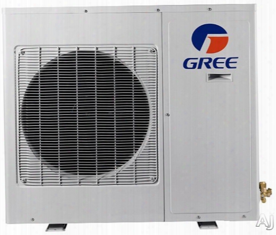 Gree Multi Series Multi18hp230v1ao 18,000 Btu Multi-zone Mini-split Outdoor Air Conditioner With 19,000 Btu Heating  Capacity, 1,530 Cfm Air Flow, Low Ambient Operation, Dc Inverter Technology, Intelligent Defrost, Gold Fin Coil Coating And Auto Restart