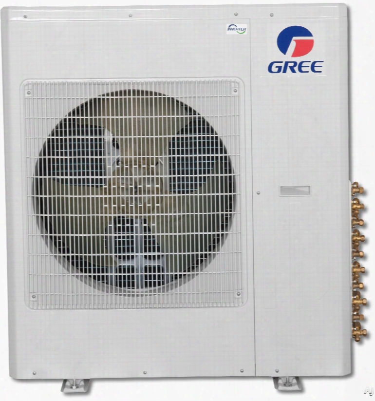 Gree Multi Series Multi36hp230v1ao 34,000 Btu Multi-zone Mini-split Outdoor Air Conditioner With 35,800 Btu Heating Capacity, 2,177 Cfm Air Flow, Low Ambient Operation, Dc Inverter Technology, Intelligent Defrost, Gold Fin Coil Coating And Auto Restart