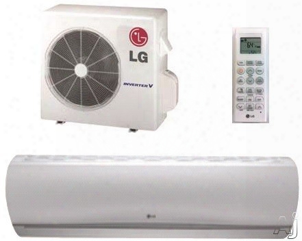 Lg Ls243hlv 22,000 Btu Single Zone Mini-split System With 38,898 Btu Heating Capacity, Smart Thinqã‚â® Wi-fi, Extended Piping, 12.5 Eer, 21.5 Seer, Low Ambient Operation, Sleep Mode, 24 Hr Timer And Defrost Control (lsn243hlv Indoor Unit / Lsu243hlv Outod