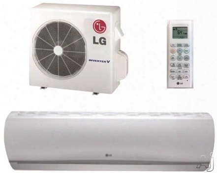 Lg Ls303hlv 30,000 Btu Single Zone Mini-split System With 38,898 Btu Heating Capacity, Smart Thinq Wi-fi, Extended Piping, 10.0 Eer, 19.0 Seer, Low Ambient Operation, Sleep Mode, 24 Hr Timer And Defrost Control (lsn303hlv Indoor Unit / Lsu303hlv Outdo