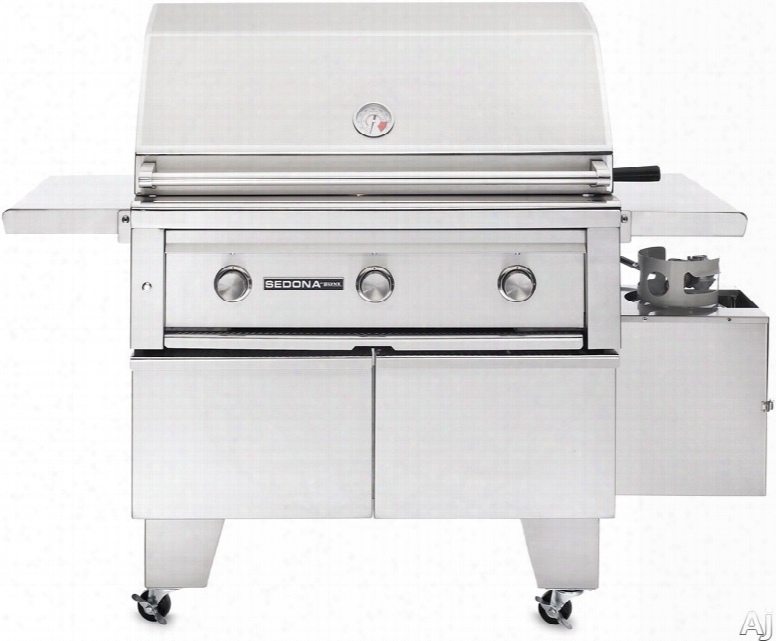 Lynx L600ada 56 Inch Freestanding Gas Grill With 733 Sq. In. Cooking Surface, 69,000 Total Btus, Prosear Burner, Lynx Hood Assist Kit, Ada Compliant And Halogen Surface Lighting