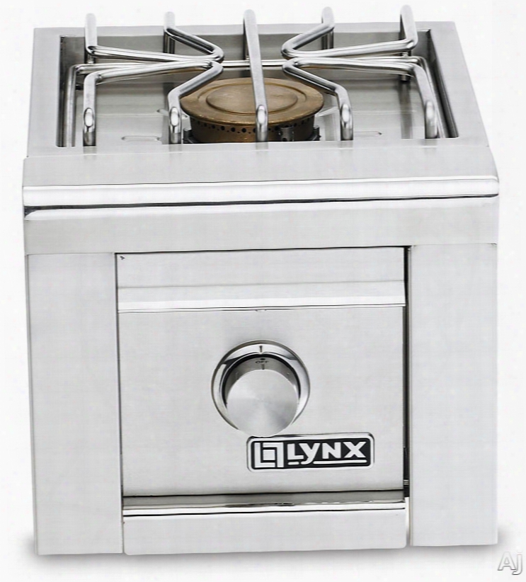 Lynx Lsb13 13 Inch Built-in Single Side Burner With 15,000 Btu Sealed Burner, Hot Surface Ignition System, Led Illuminated Controls And Heavy-duty Welded Construction