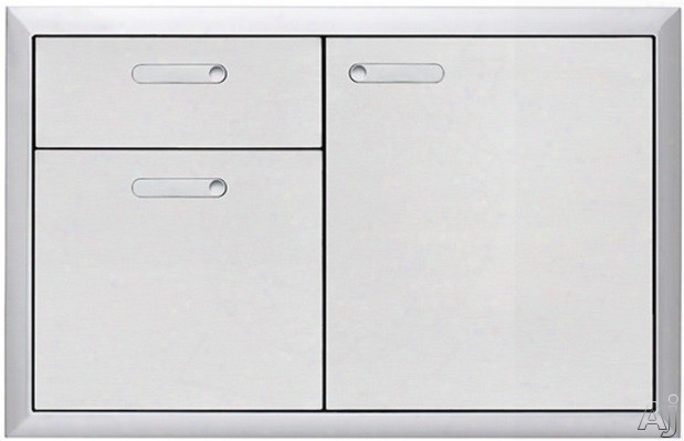 Lynx Professional Grill Series Lsa364 36 Inch Storage Door And Double Drawer Combination