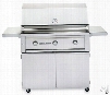 Lynx Sedona Series L600F 56 Inch Freestanding Grill with 891 sq. in. Grilling Area, 3 Stainless Steel Burners, 69,000 BTU's, Temperature Gauge, Halogen Grill Surface Light and LED Illuminated Controls