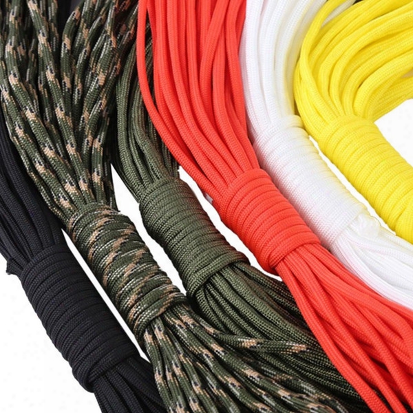 10m 7 Core Paracord String 33ft Camping Hiking Rope Parachute Cord Lanyard Rope Mil Spec Type Outdoor Survival Tool 6 Colors +b