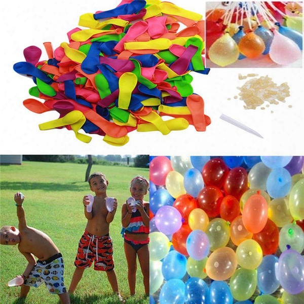 200pcs/pack Magic Balloons Water Kids Toy Water Balloons Bunch Of Balloons For Children&#039;s Outdoor Sports