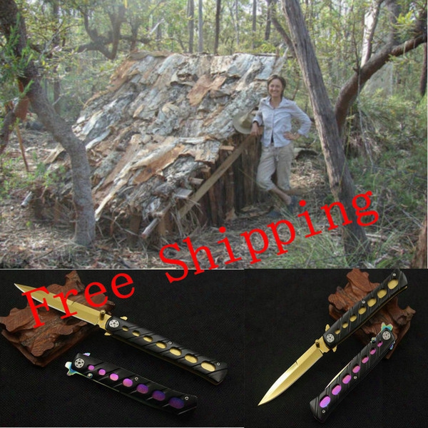 2017 New High Hardness Camping Self-defense Wilderness Survival Swordfish Upgrade Version Of Folding Knife Multi-purpose Outdoor Tool