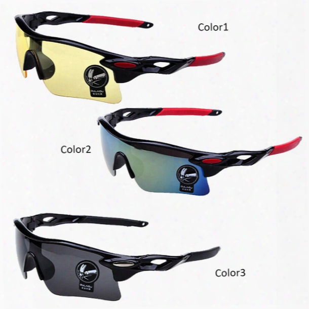 2pcs/lot Outdoor Safety Goggles Protective Spectacles Cycling Skiing Skating Sunglasses Eye Protector Gs003