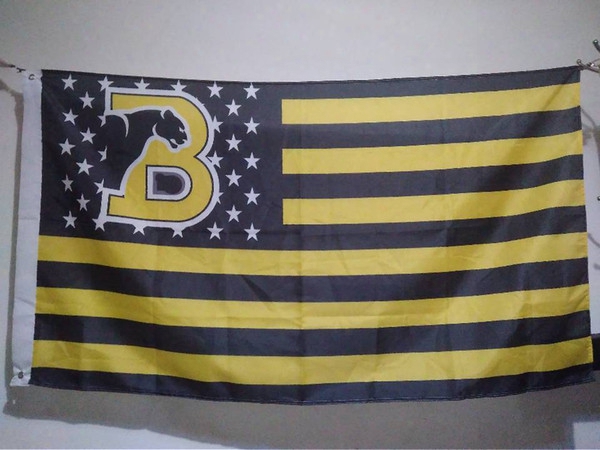Birmingham Southern Panthers Flag 90 X 150 Cm Polyester Ncaa Stars And Stripes Outdoor Banner