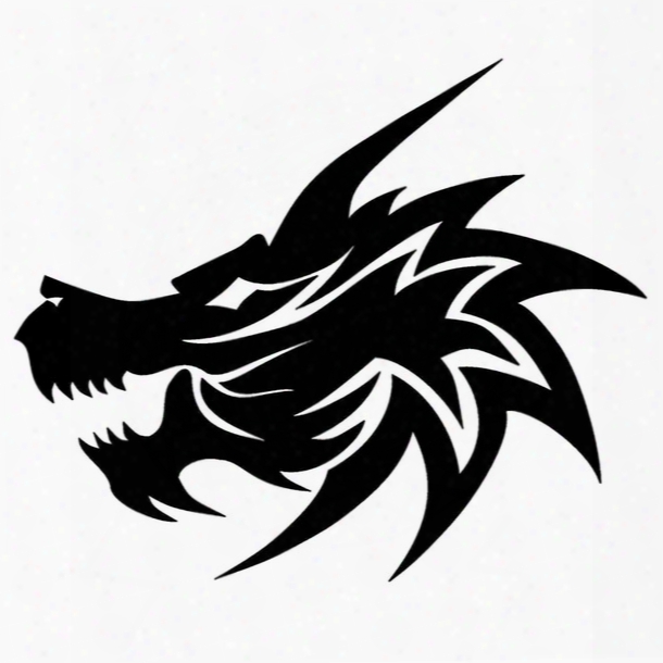 Car Window Decal Truck Oudoor Sticker Dragon Wicked Fire Cool Evil