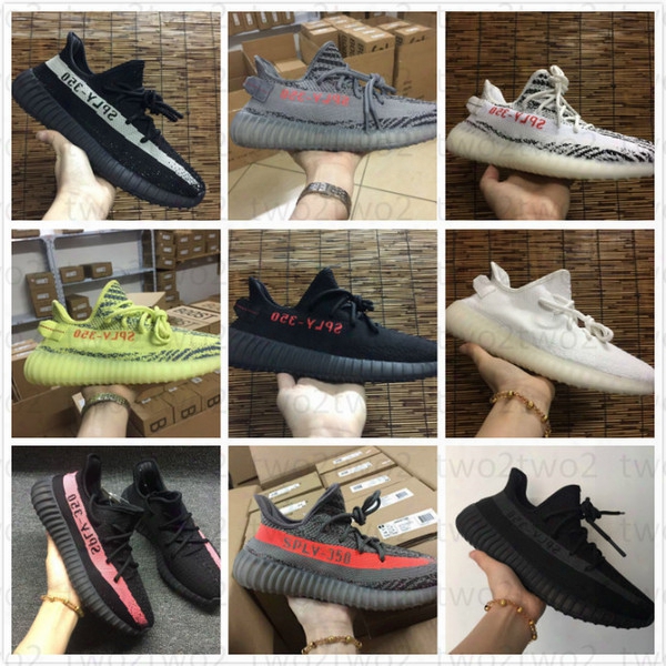 Cp9366 V2 All White 350 Sply V2 Replica Boost 350 V2 Boost Kanye West Boost Running Shoe Triple White Outdoor Sneakers Men